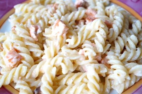 Pâtes Saumon et Béchamel, une délicieuse recette ! recette pates saumon bechamel